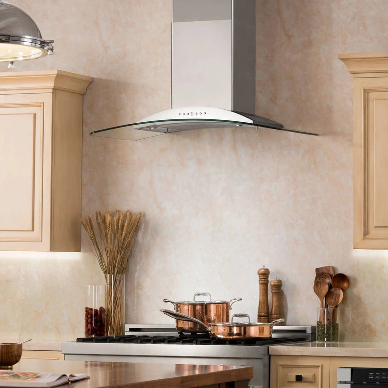 ZLINE 36" Stainless Steel Wall Range Hood KN-36 by Farmhouse Kitchen and Bath