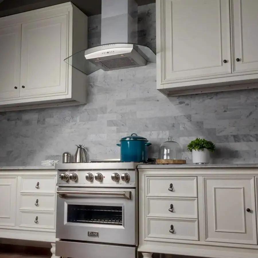 ZLINE 36" Stainless Steel Wall Range Hood KZ-36 by Farmhouse Kitchen and Bath