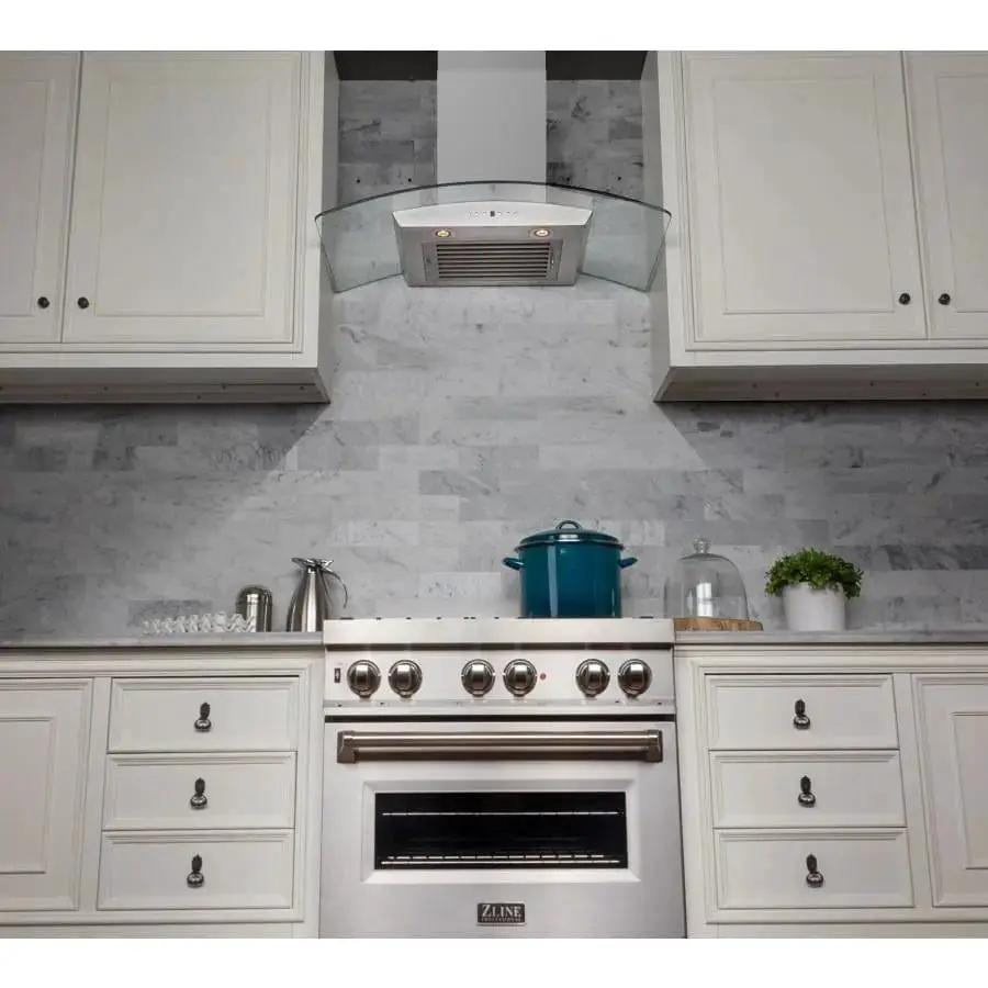 ZLINE 36" Stainless Steel Wall Range Hood KZ-36 by Farmhouse Kitchen and Bath