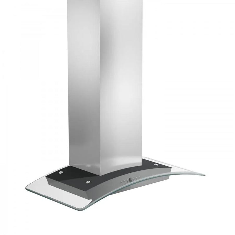 ZLINE 36" Stainless Steel Wall Range Hood with Crown Molding, KZCRN-36 by Farmhouse Kitchen and Bath