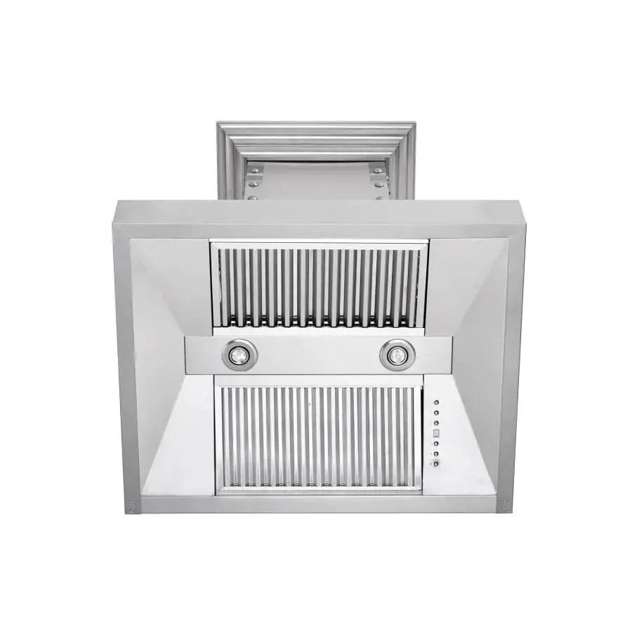 ZLINE 36" Stainless Wall Range Hood, 655-4SSSS-36 by Farmhouse Kitchen and Bath