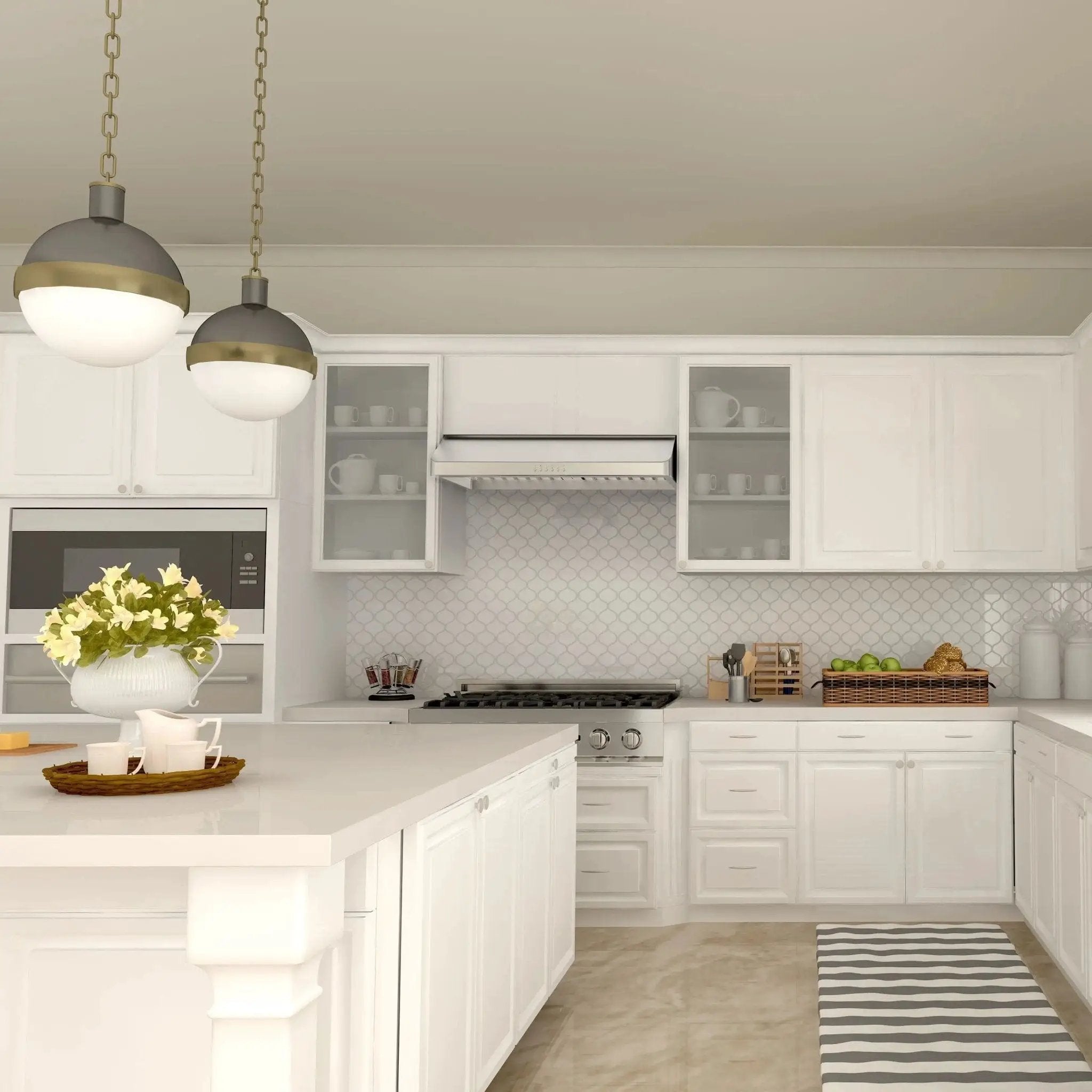 ZLINE 36" Under Cabinet Stainless Steel Range Hood 623-36 by Farmhouse Kitchen and Bath