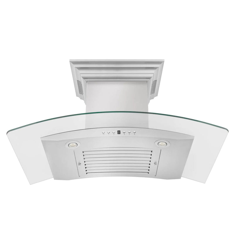 ZLINE 36" Wall Mount Range Hood, Bluetooth Speakers, KN4CRN-BT-36 by Farmhouse Kitchen and Bath