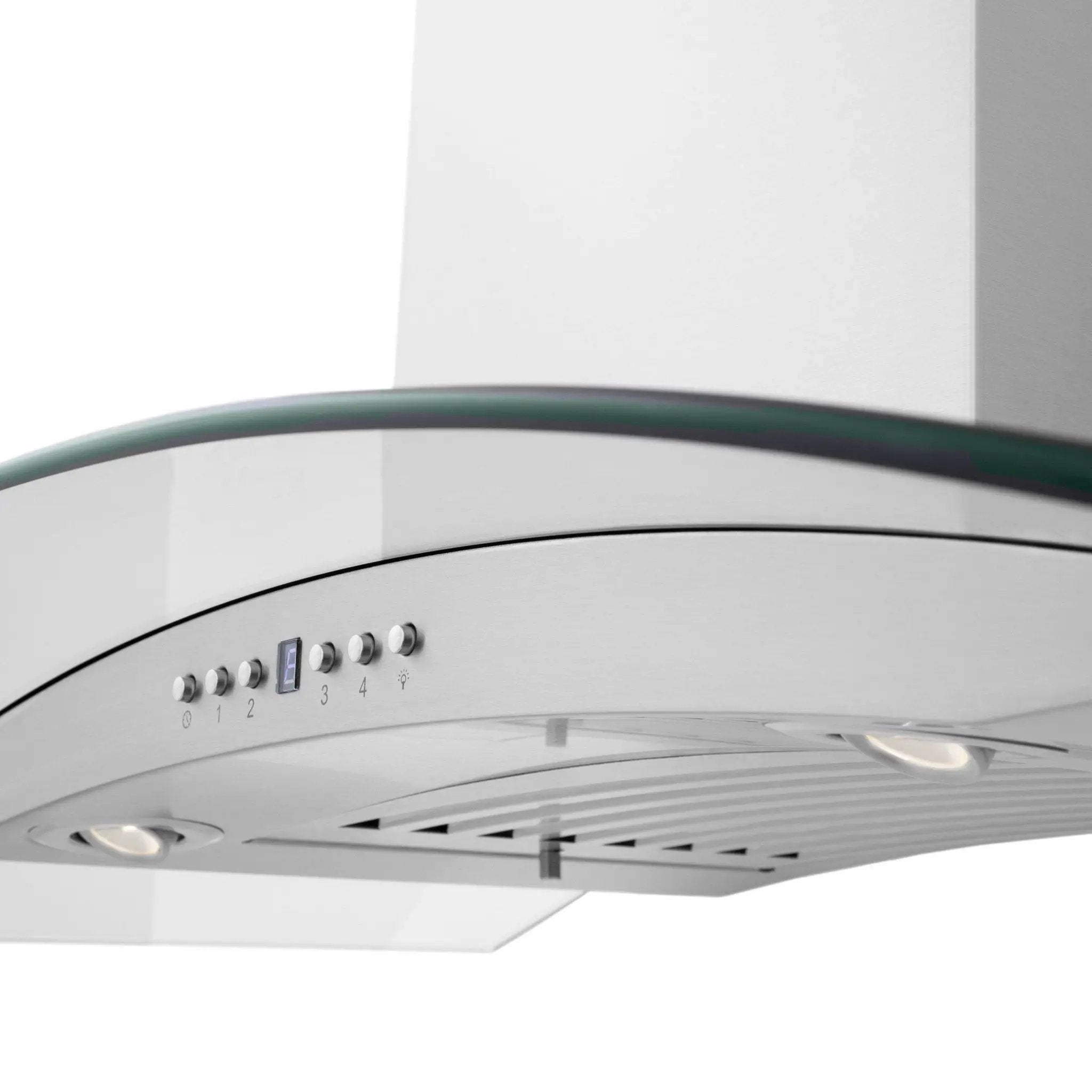 ZLINE 36" Wall Mount Range Hood, Bluetooth Speakers, KN4CRN-BT-36 by Farmhouse Kitchen and Bath