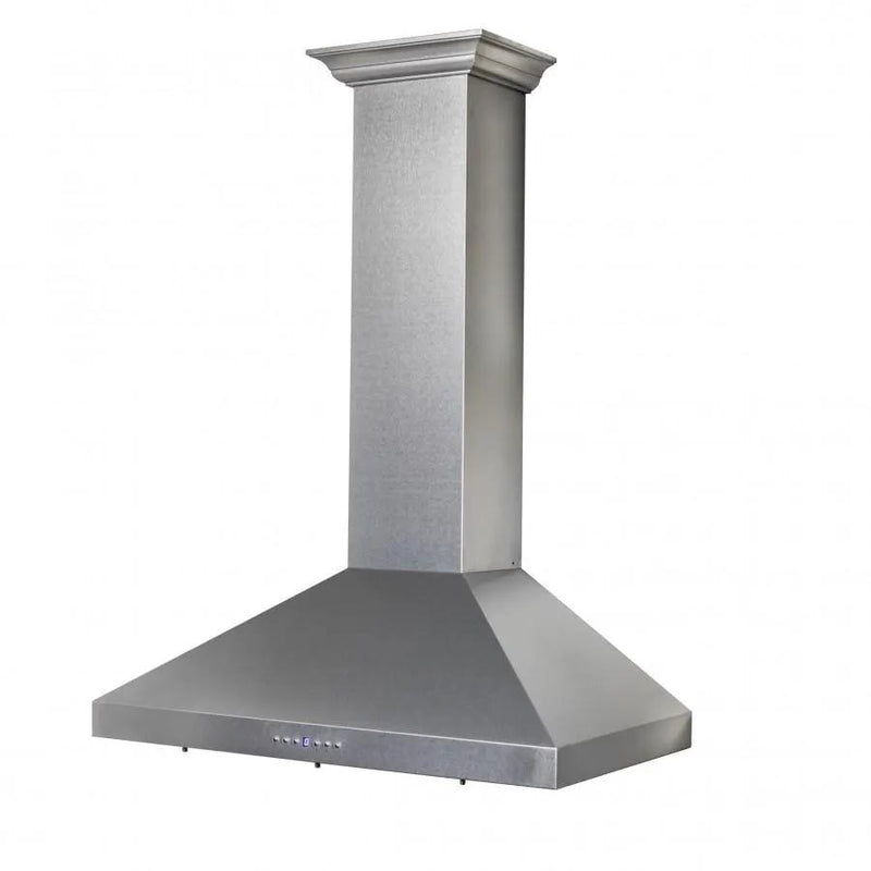 ZLINE 36" Wall Mount Range Hood in Snow Finished Stainless, 8KL3S-36 by Farmhouse Kitchen and Bath