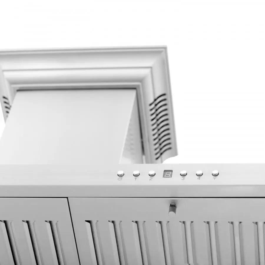ZLINE 36" Wall Range Hood, Built-in CrownSound® Bluetooth Speakers, KBCRN-BT-36 by Farmhouse Kitchen and Bath