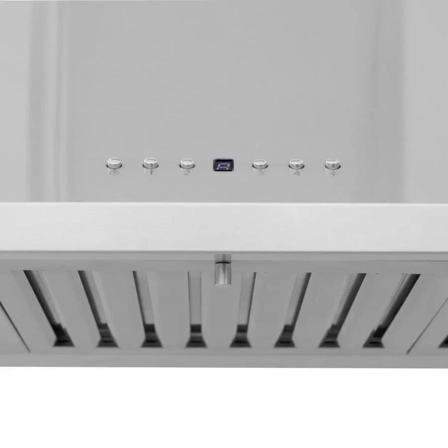 ZLINE 36" Wall Range Hood, Built-in CrownSound® Bluetooth Speakers, KL2CRN-BT-36 by Farmhouse Kitchen and Bath