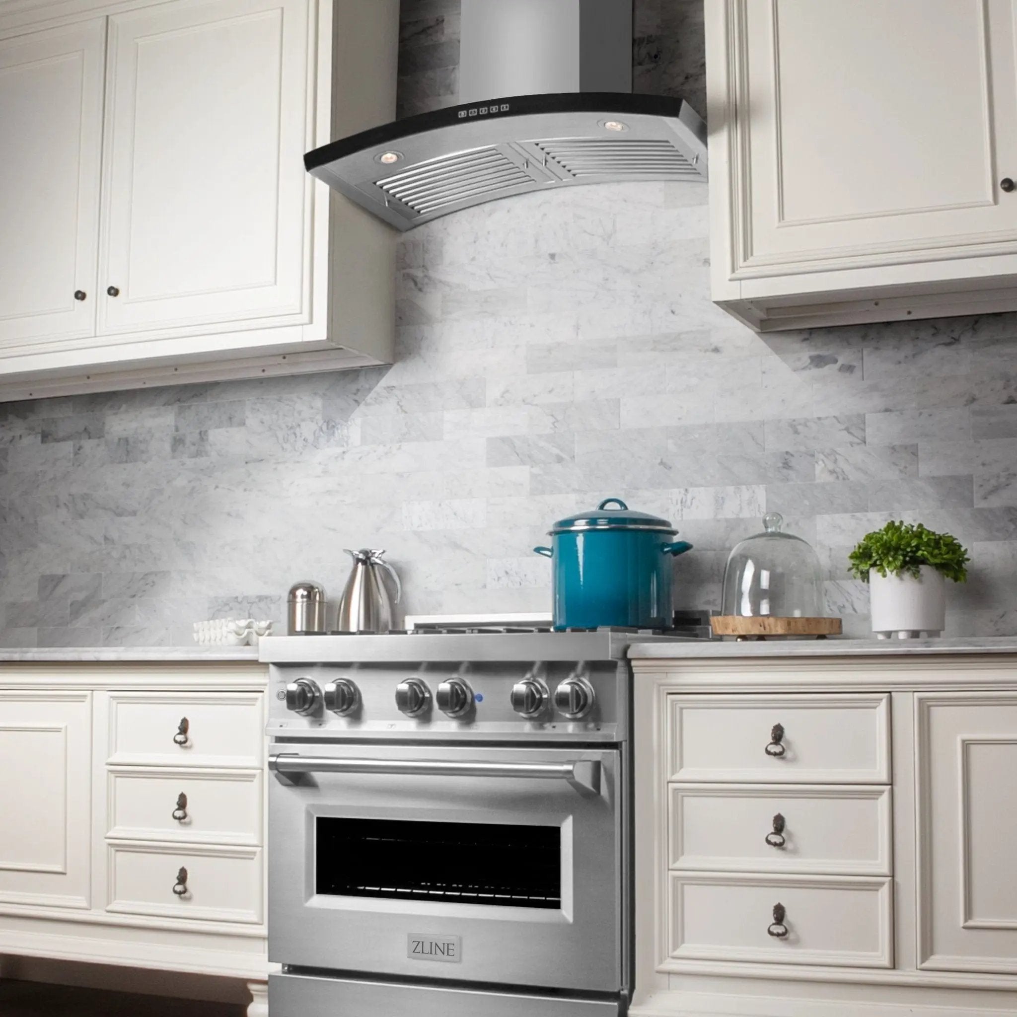ZLINE 36" Wall Range Hood, KN6-36 by Farmhouse Kitchen and Bath