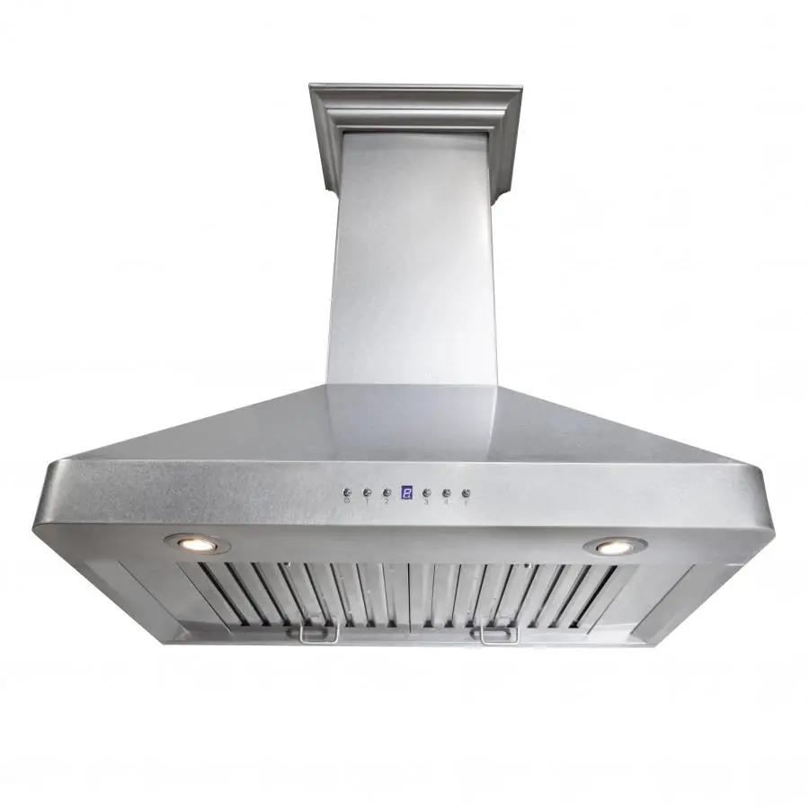 ZLINE 36" Wall Range Hood, Snow Finished, Stainless Steel, 8KF2S-36 by Farmhouse Kitchen and Bath