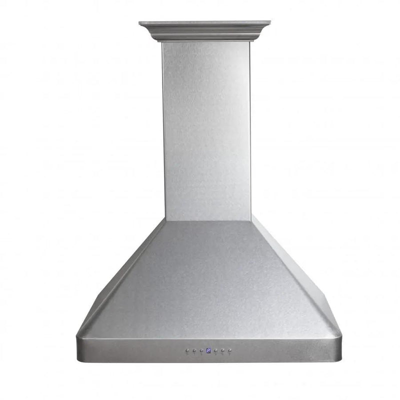 ZLINE 36" Wall Range Hood, Snow Finished, Stainless Steel, 8KF2S-36 by Farmhouse Kitchen and Bath