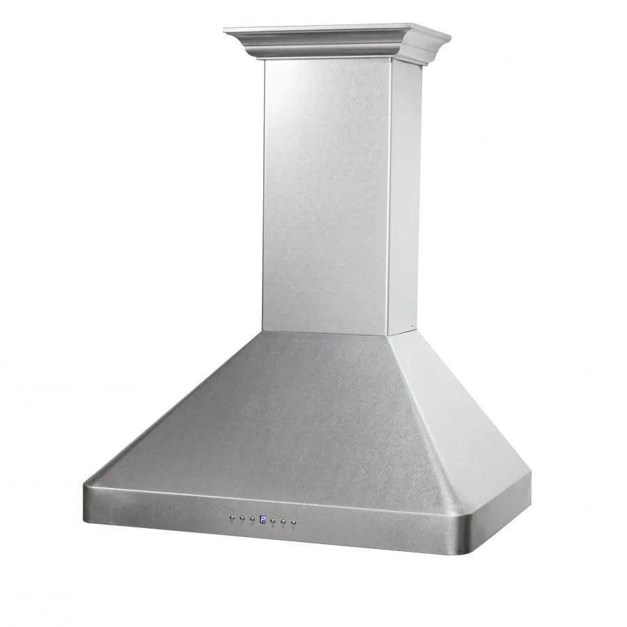ZLINE 36" Wall Range Hood, Snow Finished, Stainless Steel, 8KF2S-36 by Farmhouse Kitchen and Bath