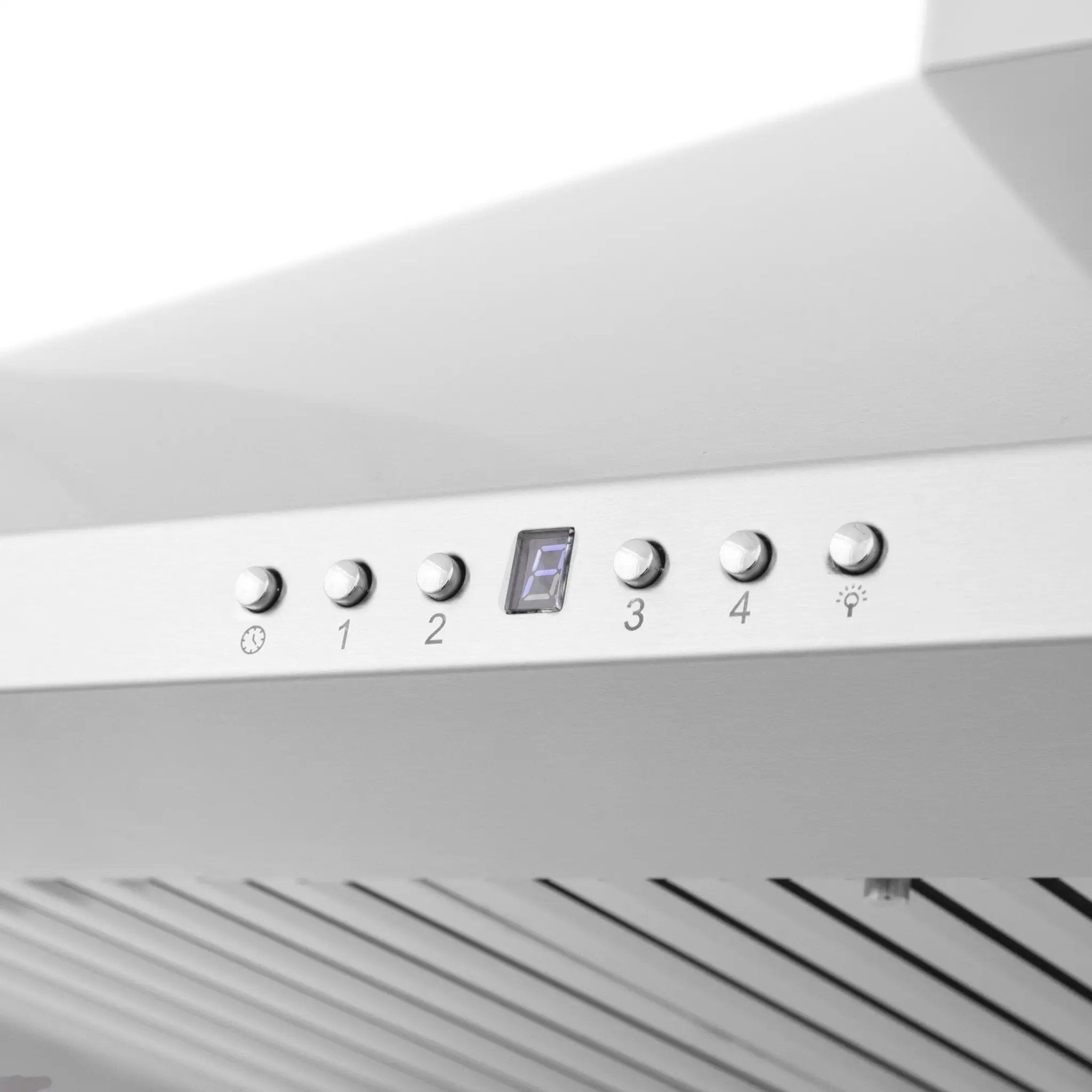 ZLINE 36" Wall Range Hood, Stainless, CrownSound Speakers, KF1CRN-BT-36 by Farmhouse Kitchen and Bath