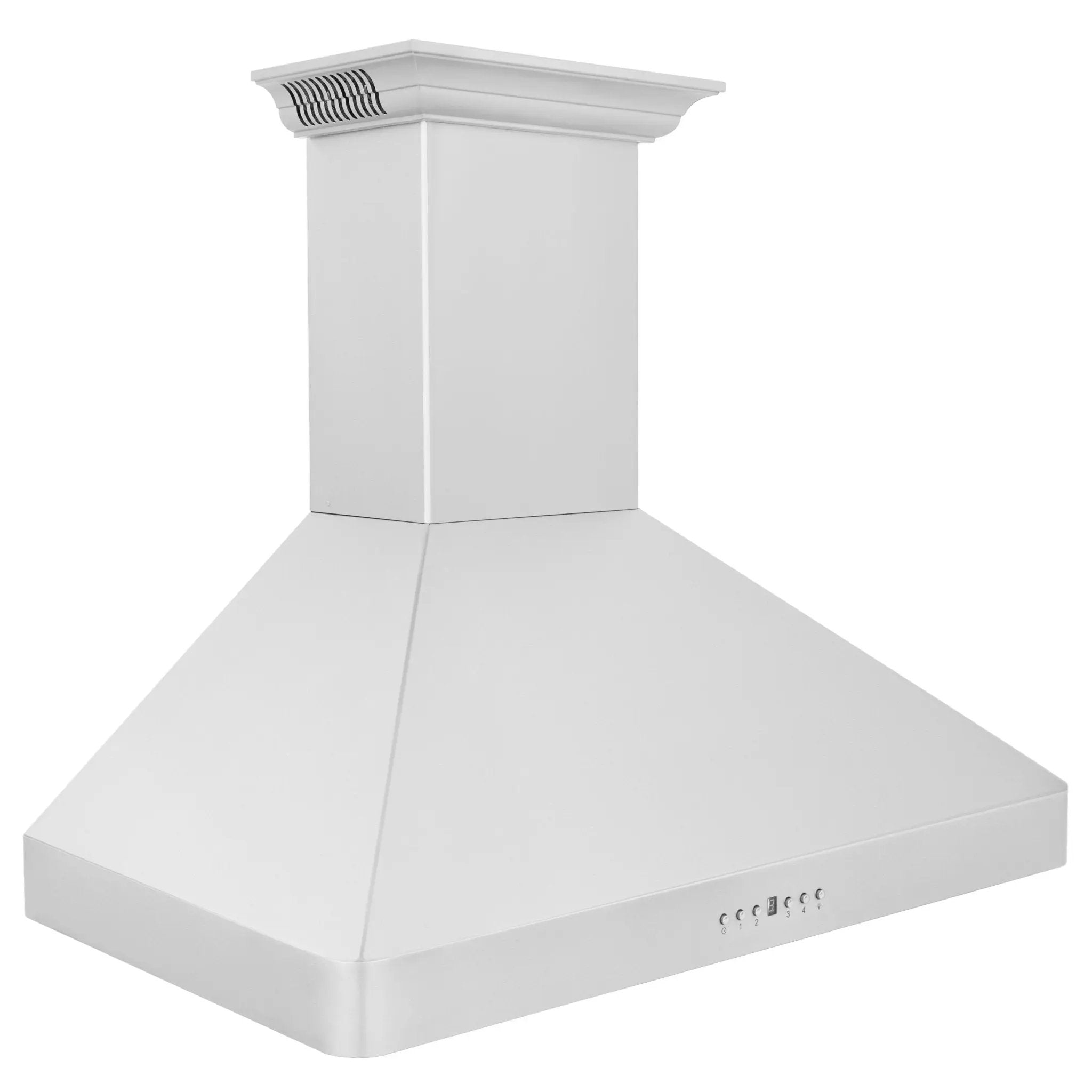 ZLINE 36" Wall RangeHood, Stainless, CrownSound Speakers, KF2CRN-BT-36 by Farmhouse Kitchen and Bath