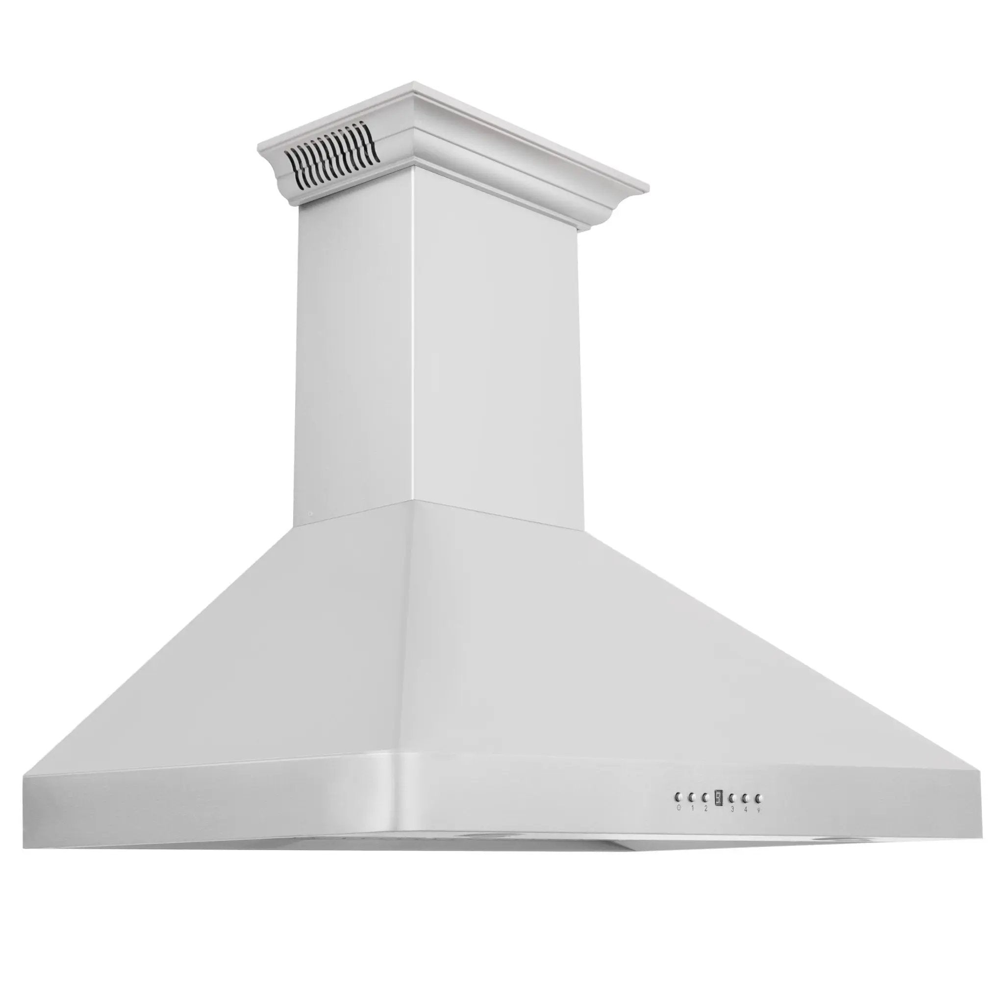 ZLINE 36" Wall RangeHood, Stainless, CrownSound Speakers, KF2CRN-BT-36 by Farmhouse Kitchen and Bath