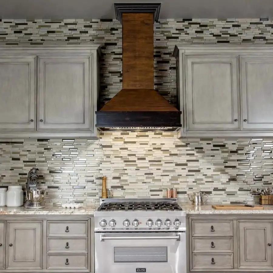 ZLINE 36" Wooden Wall Range Hood, Crown Molding 329AH-36 by Farmhouse Kitchen and Bath