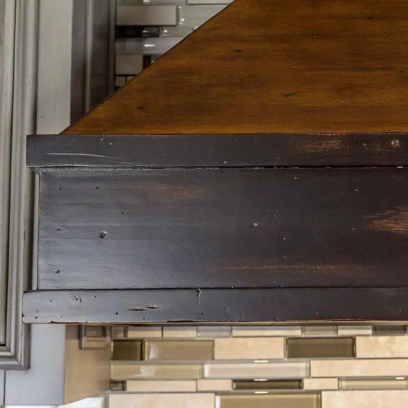 ZLINE 36" Wooden Wall Range Hood, Crown Molding 329AH-36 by Farmhouse Kitchen and Bath