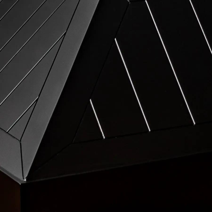ZLINE 36" Wooden Wall Range Hood in Black, KPCC-36 by Farmhouse Kitchen and Bath