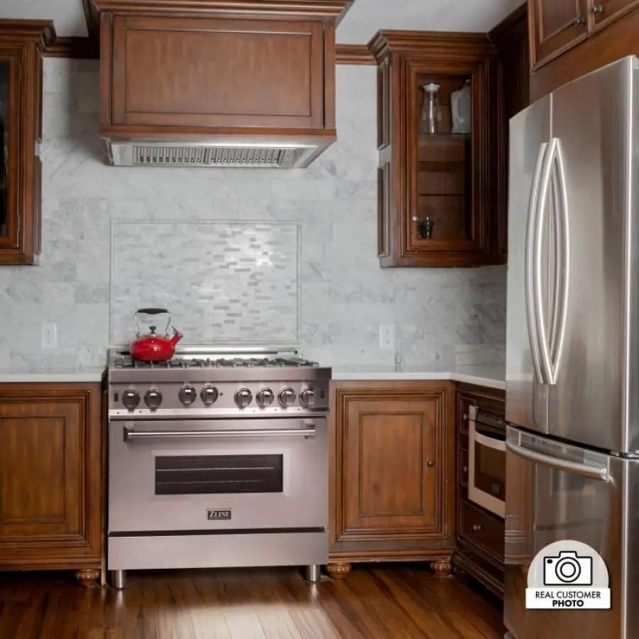 ZLINE 40" Stainless Steel Under Cabinet Range Hood Insert, 698-40 by Farmhouse Kitchen and Bath