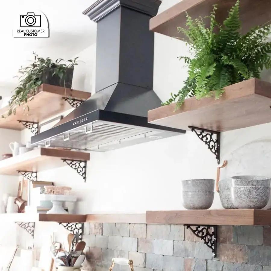 ZLINE 42" Oil-Rubbed Bronze Wall Range Hood 8KBB-42 by Farmhouse Kitchen and Bath