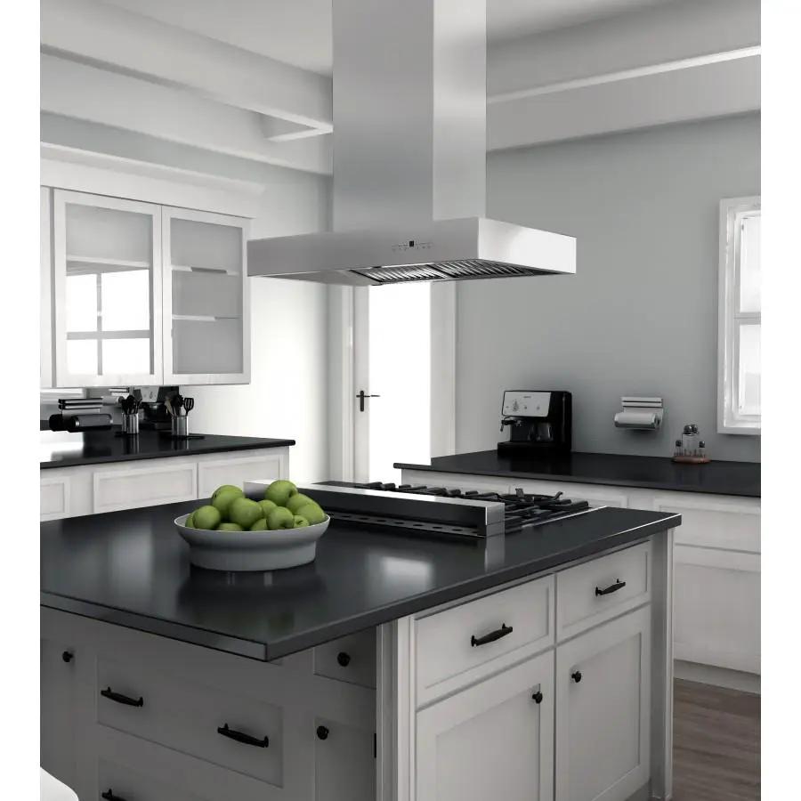 ZLINE 42" Outdoor/Indoor Island Range Hood, KECOMi-304-42 by Farmhouse Kitchen and Bath