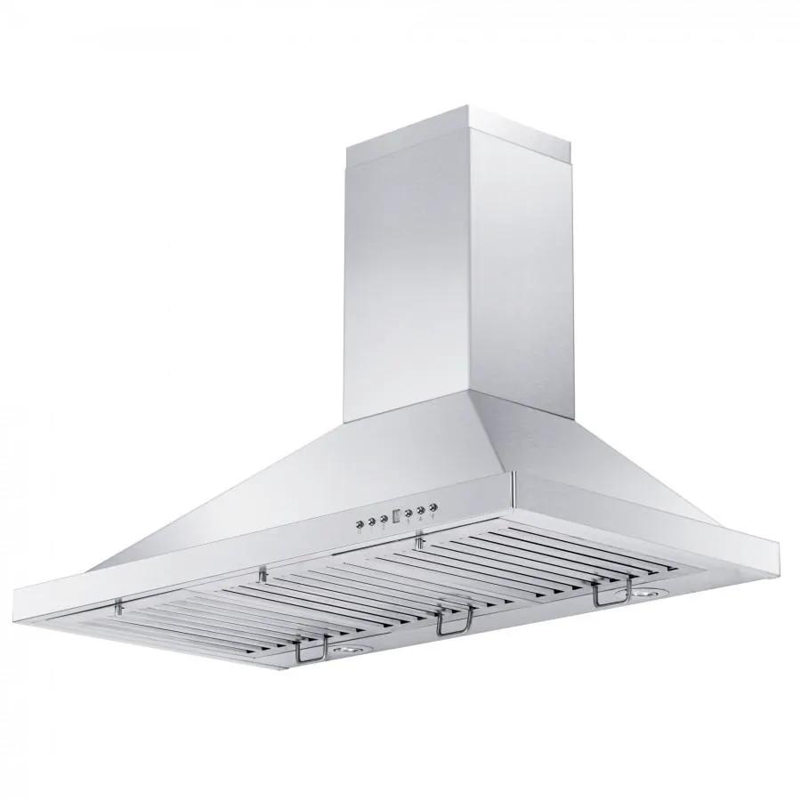 ZLINE 42" Outdoor/Indoor Stainless Steel Wall Range Hood, KB-304-42 by Farmhouse Kitchen and Bath