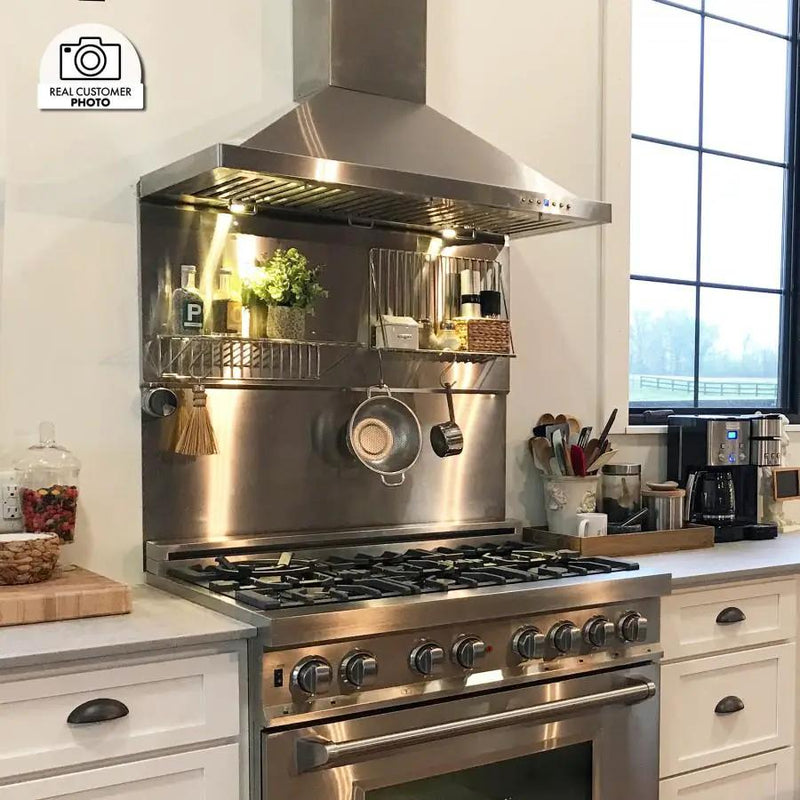 ZLINE 42" Outdoor/Indoor Stainless Steel Wall Range Hood, KB-304-42 by Farmhouse Kitchen and Bath