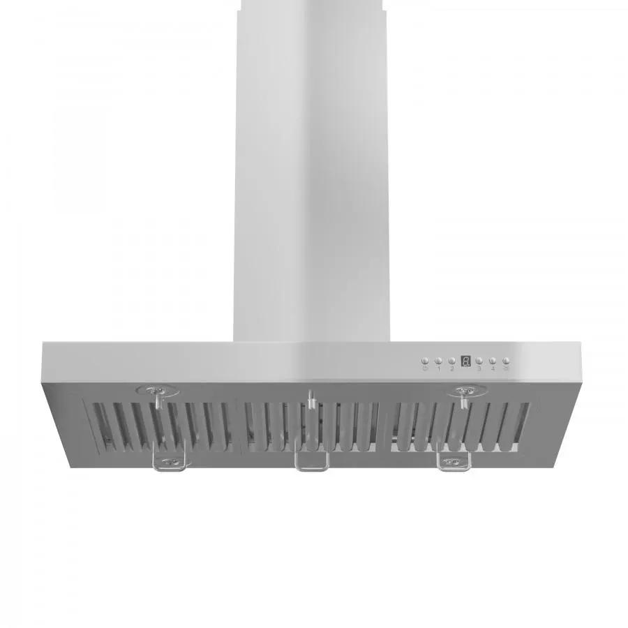 ZLINE 42" Stainless Steel Island Range Hood, KE2i-42 by Farmhouse Kitchen and Bath