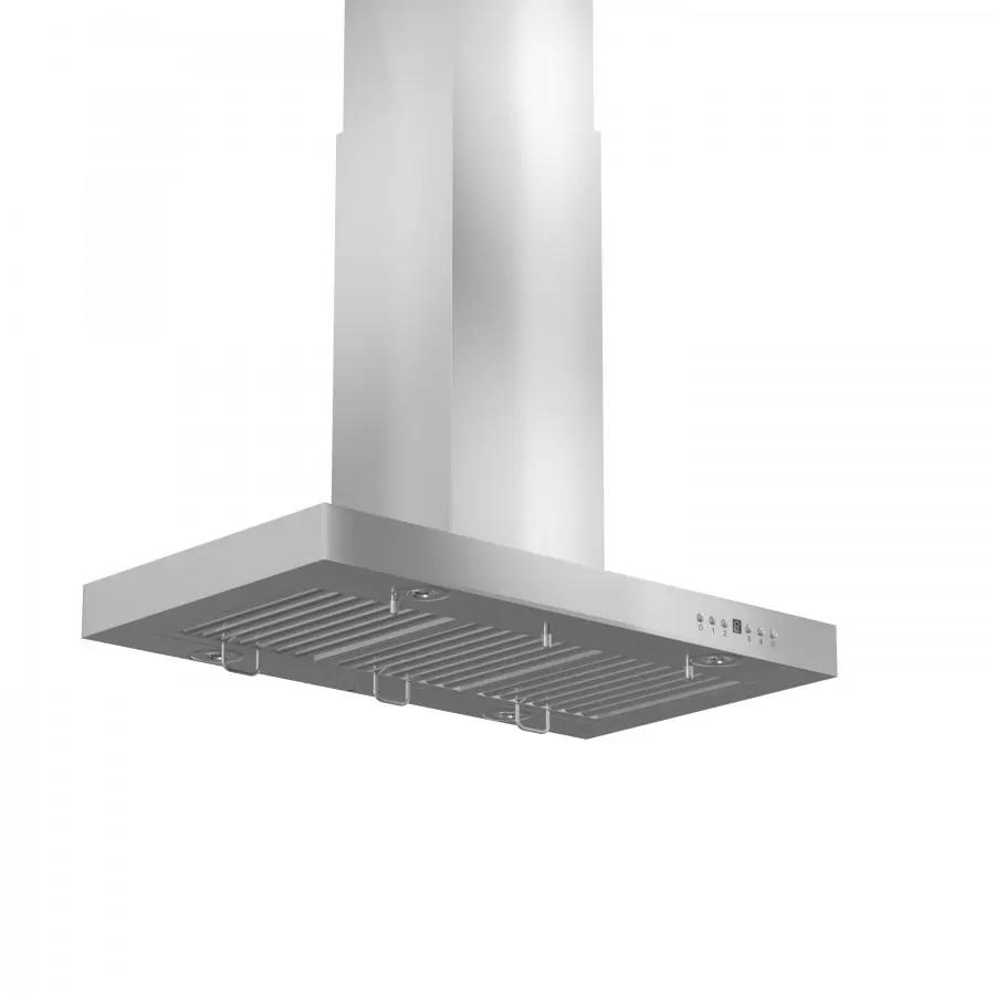 ZLINE 42" Stainless Steel Island Range Hood, KE2i-42 by Farmhouse Kitchen and Bath