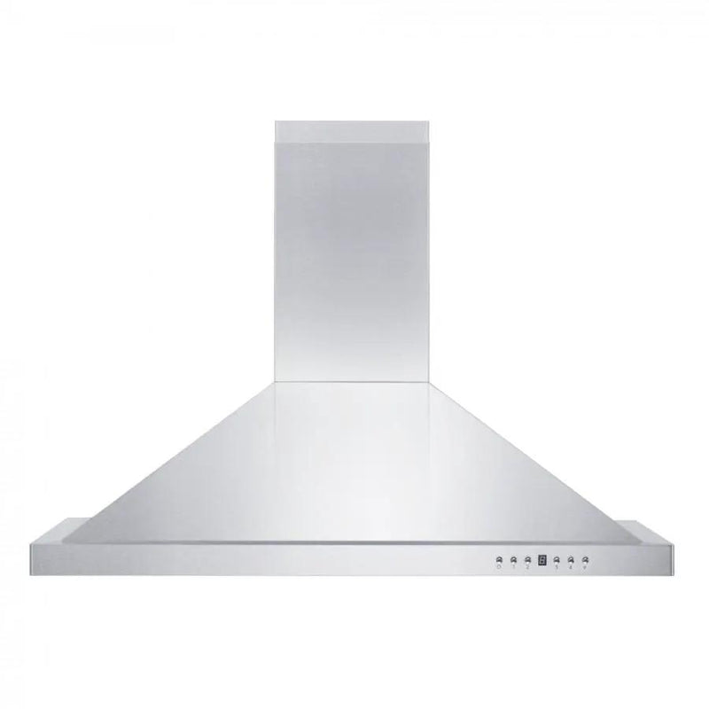 ZLINE 42" Stainless Steel Wall Range Hood, Crown Molding, KBCRN-42 by Farmhouse Kitchen and Bath