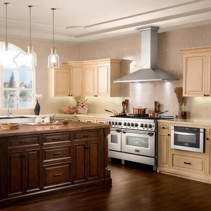 ZLINE 42" Stainless Steel Wall Range Hood KL2-42 by Farmhouse Kitchen and Bath