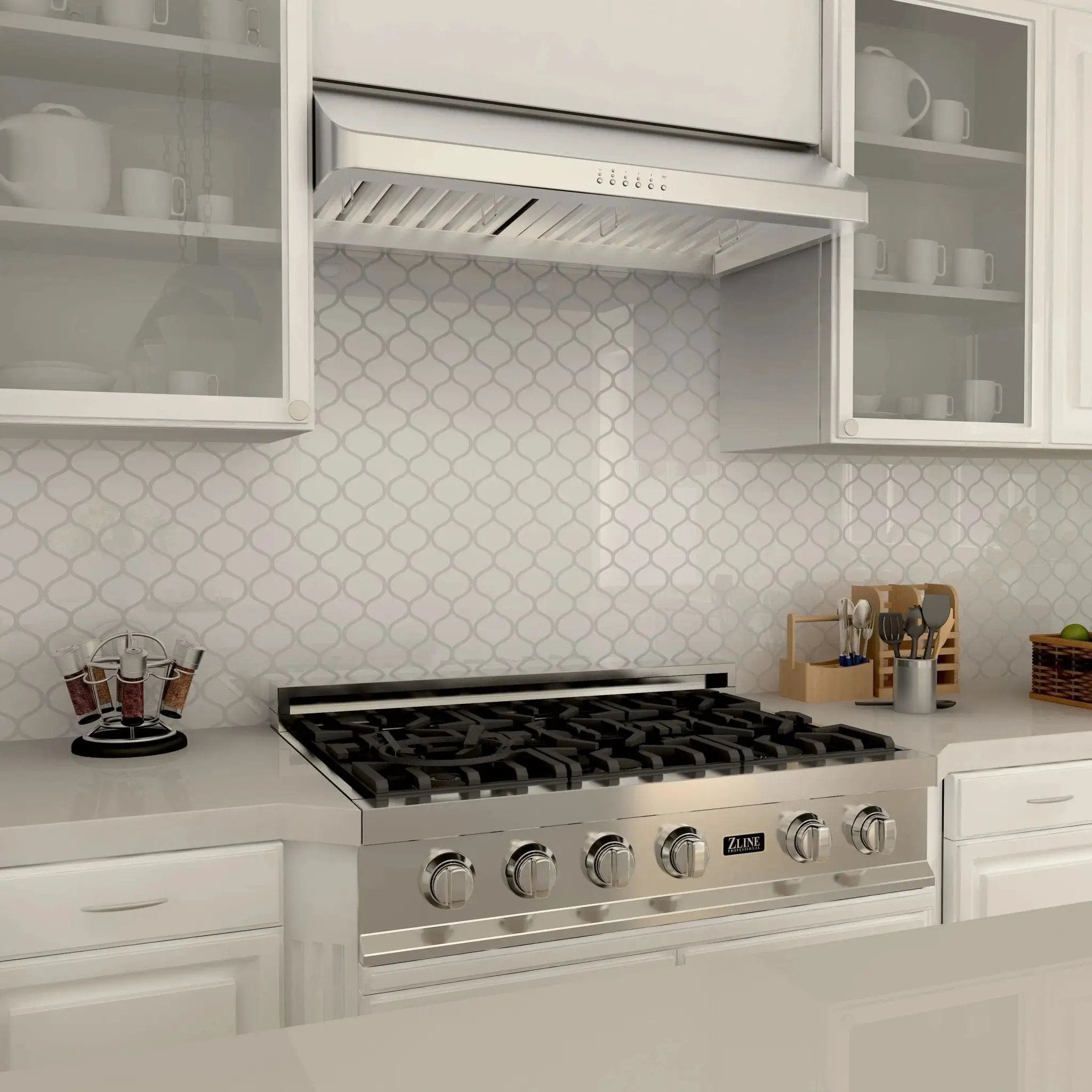 ZLINE 42" Under Cabinet Stainless Steel Range Hood 623-42 by Farmhouse Kitchen and Bath