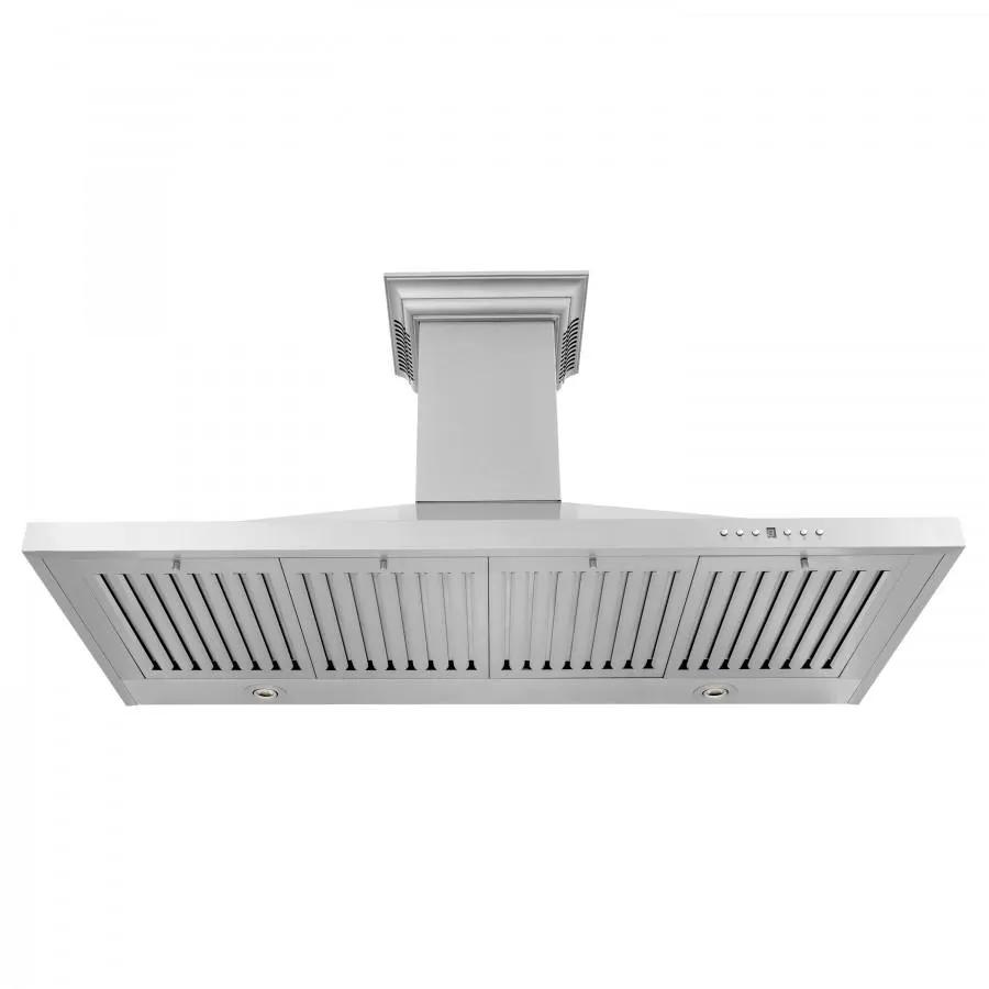 ZLINE 42" Wall Range Hood, Built-in CrownSound® Bluetooth Speakers, KBCRN-BT-42 by Farmhouse Kitchen and Bath