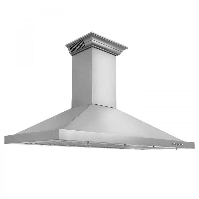 ZLINE 42" Wall Range Hood, Built-in CrownSound® Bluetooth Speakers, KBCRN-BT-42 by Farmhouse Kitchen and Bath