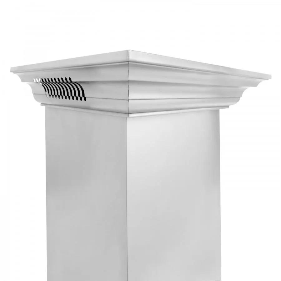 ZLINE 42" Wall Range Hood, Built-in CrownSound® Bluetooth Speakers, KECRN-BT-42 by Farmhouse Kitchen and Bath