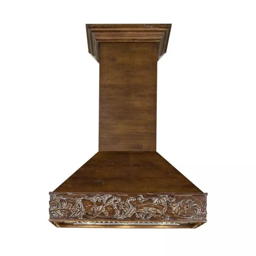ZLINE 42" Wooden Wall Range Hood, Remote Motor, 373RR-RD-42 by Farmhouse Kitchen and Bath