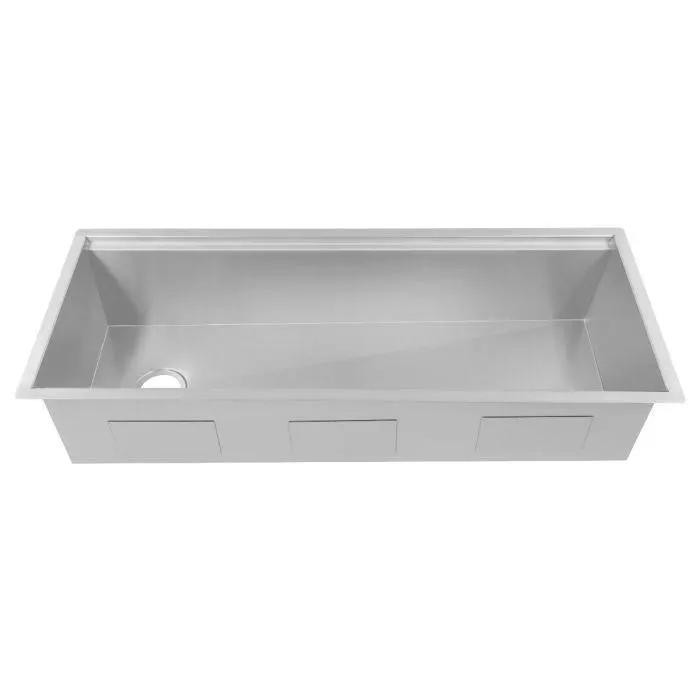 ZLINE 43" Undermount Single Bowl Sink, DuraSnow Stainless, SLS-43S by Farmhouse Kitchen and Bath