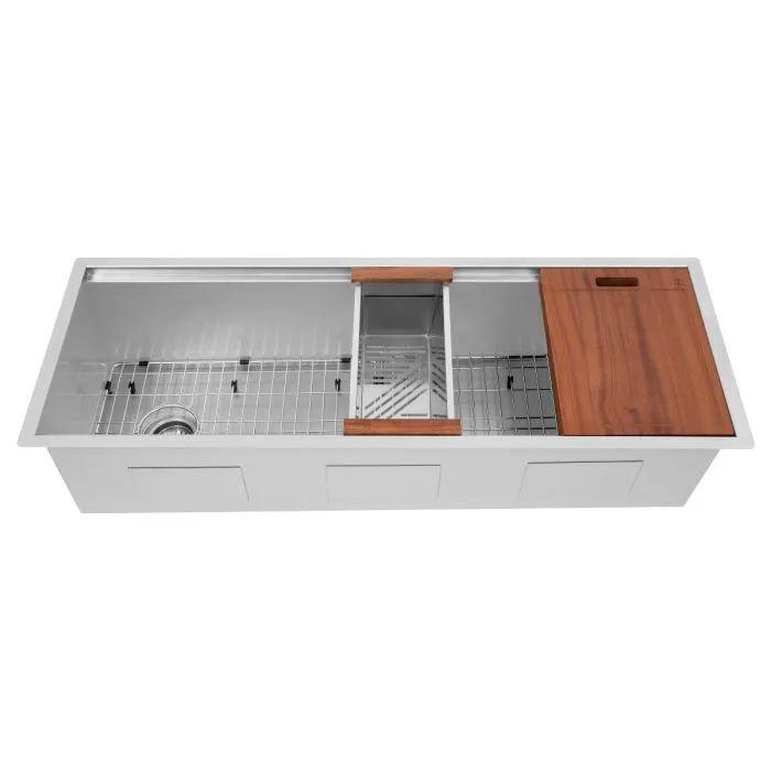 ZLINE 45" Undermount Single Bowl, Sink Stainless Steel, SLS-45 by Farmhouse Kitchen and Bath