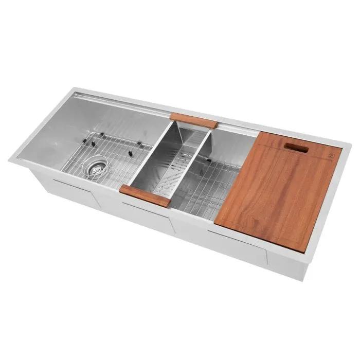 ZLINE 45" Undermount Single Bowl, Sink Stainless Steel, SLS-45 by Farmhouse Kitchen and Bath