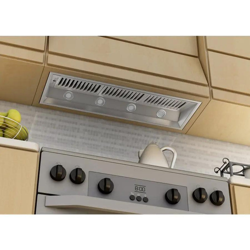 ZLINE 46" Stainless Steel Under Cabinet Range Hood Insert, 695-46 by Farmhouse Kitchen and Bath