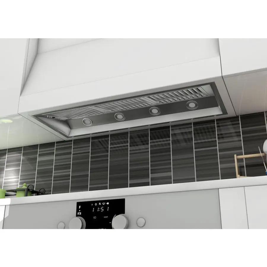 ZLINE 46" Stainless Steel Under Cabinet Range Hood Insert, 698-46 by Farmhouse Kitchen and Bath