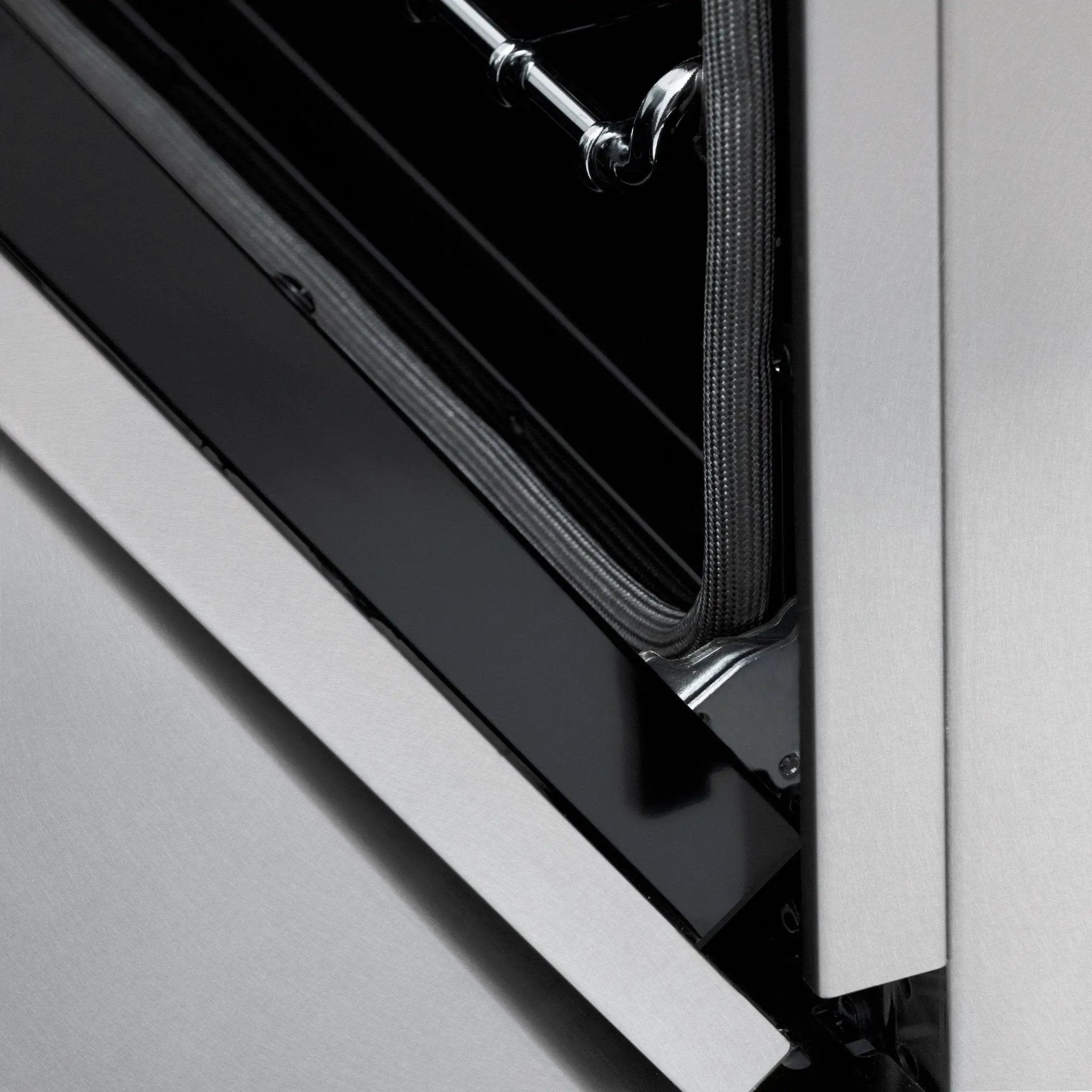 ZLINE 48" Autograph Edition Dual Fuel Range, DuraSnow, RASZ-SN-48-G by Farmhouse Kitchen and Bath