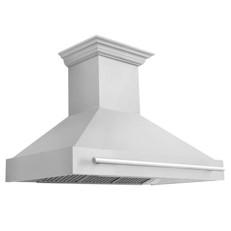 ZLINE 48" Autograph Stainless Steel Wall Range Hood, 8654STX-48 by Farmhouse Kitchen and Bath