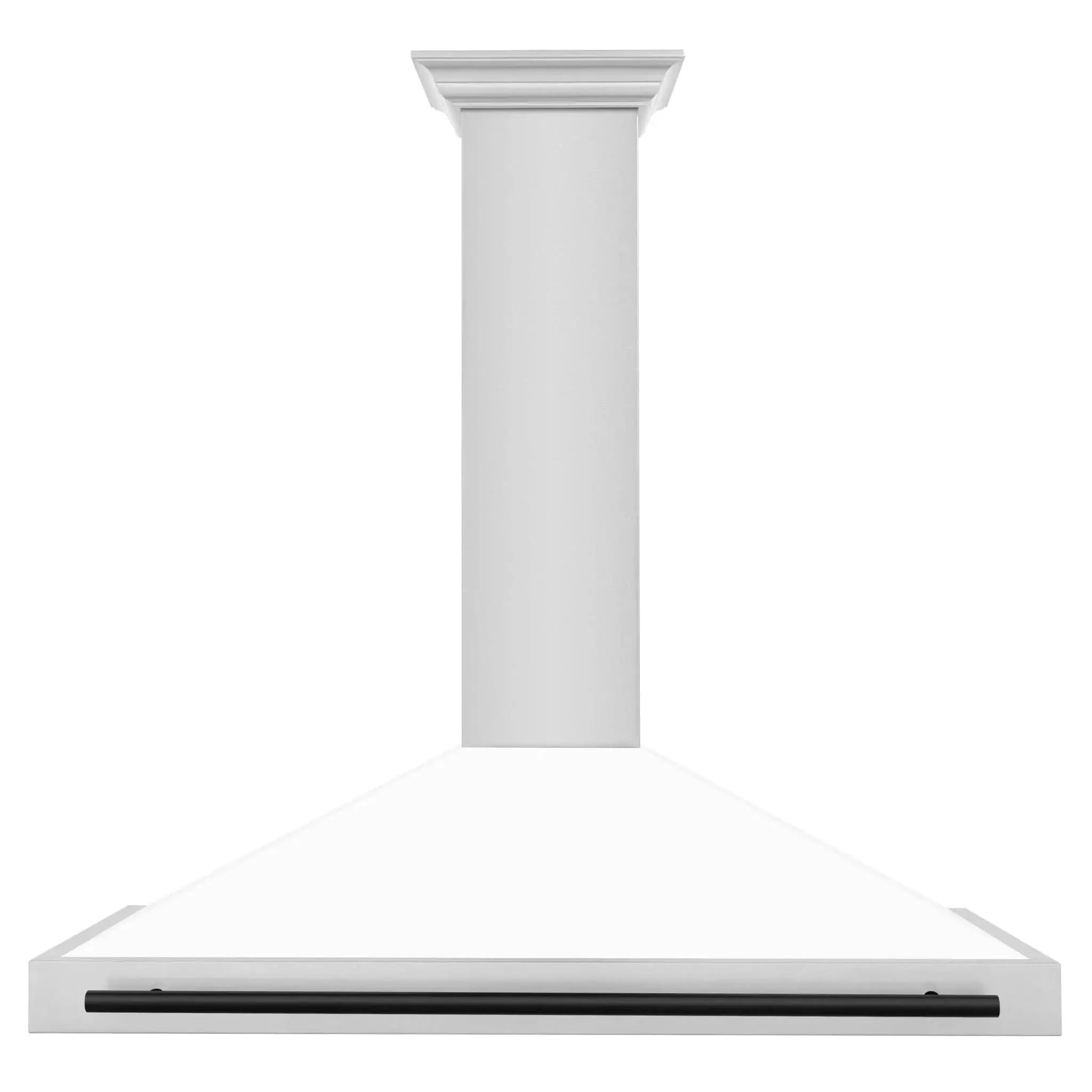 ZLINE 48" Autograph Stainless Wall Range Hood KB4STZ-WM48-MB by Farmhouse Kitchen and Bath