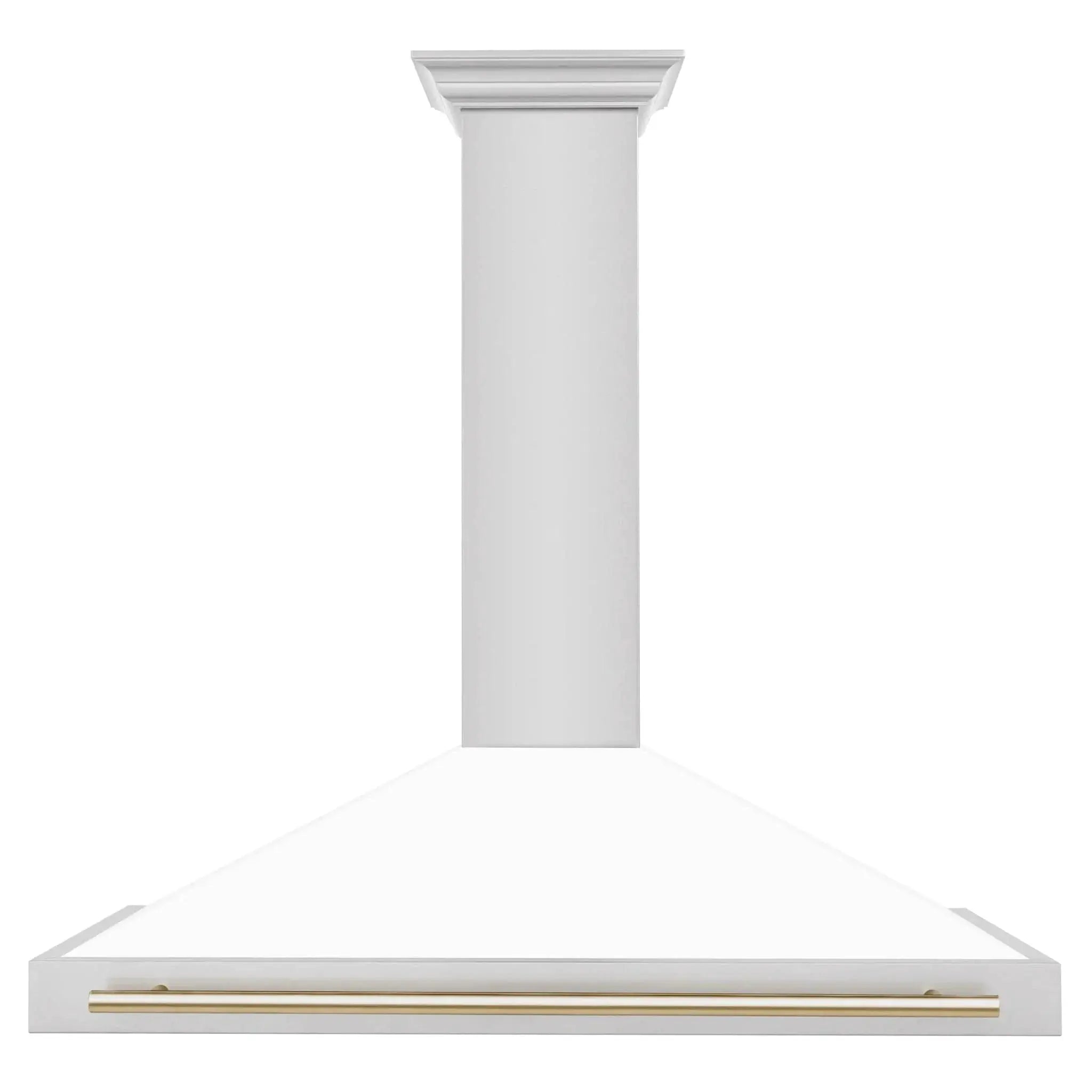 ZLINE 48" Autograph Stainless Wall Range Hood KB4STZ-WM48-MB by Farmhouse Kitchen and Bath