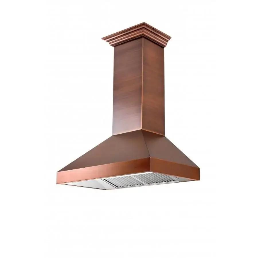 ZLINE 48" Copper Wall Range Hood 8667C-48 by Farmhouse Kitchen and Bath