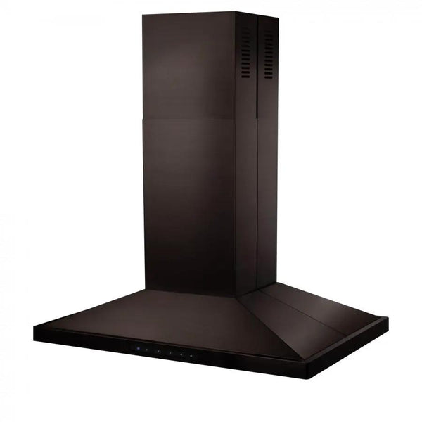 ZLINE 48" Island Range Hood in Black Stainless Steel, BSGL2iN-48