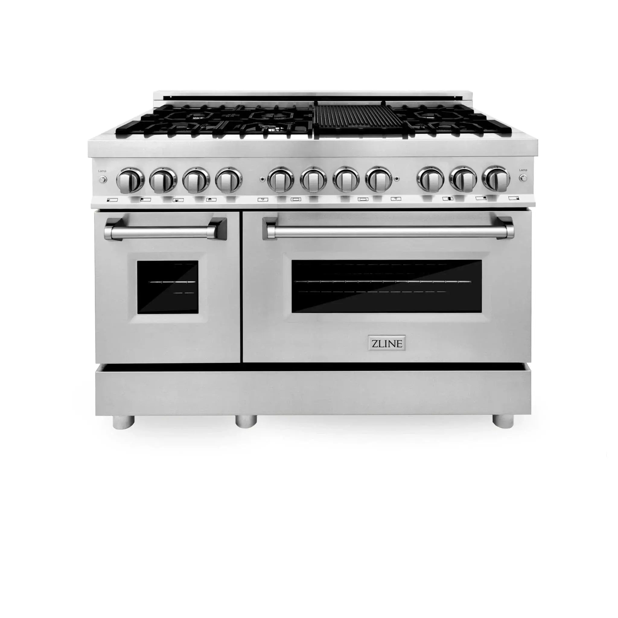 ZLINE 48 " Package Range RA48, Range Hood KB, Microwave MWD-1 , Dishwasher DWV-24, 4KP-RARH48-MWDWV by Farmhouse Kitchen and Bath
