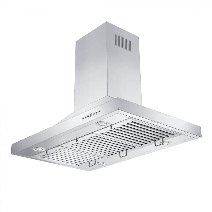 ZLINE 48" Remote Dual Blower Stainless Island Range Hood, GL2i-RD-48 by Farmhouse Kitchen and Bath