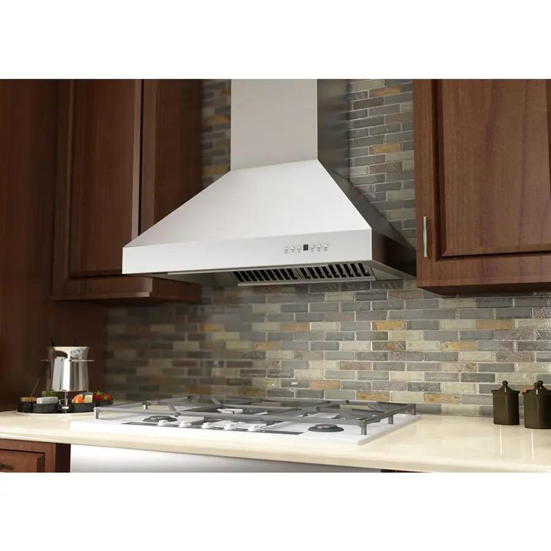 ZLINE 48" Remote Dual Blower Stainless Wall Range Hood, 697-RD-48 by Farmhouse Kitchen and Bath