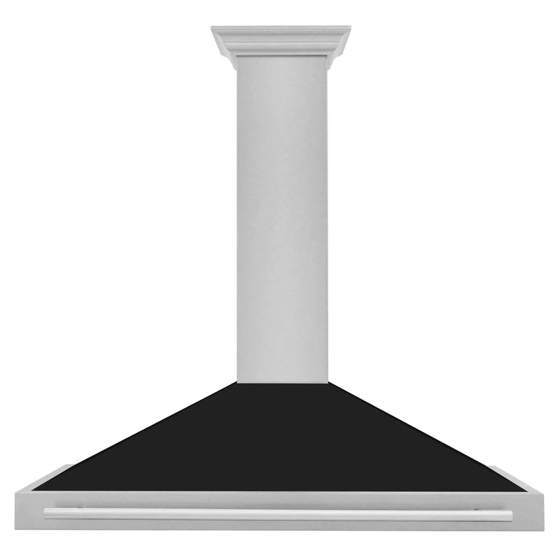 ZLINE 48" Stainless Range Hood Shell, Stainless Handle KB4SNX-BLM-48 by Farmhouse Kitchen and Bath